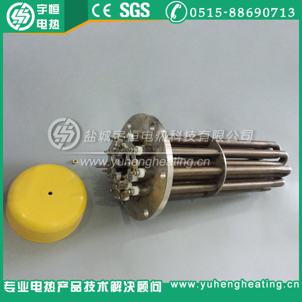 9U大功率法蘭加熱管