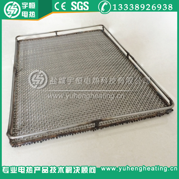 帶固定支撐架電阻元件燒銀網框