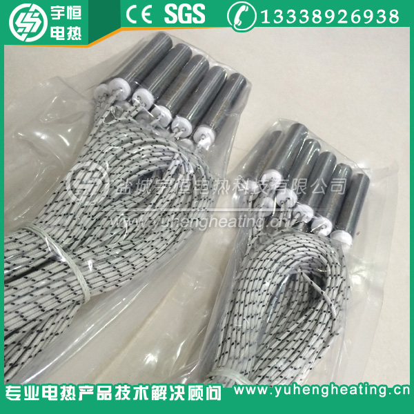 帶瓷頭防斷內引出線單頭加熱管