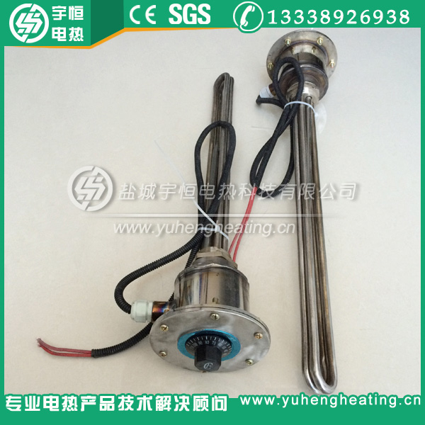 帶可調溫控法蘭式電熱管