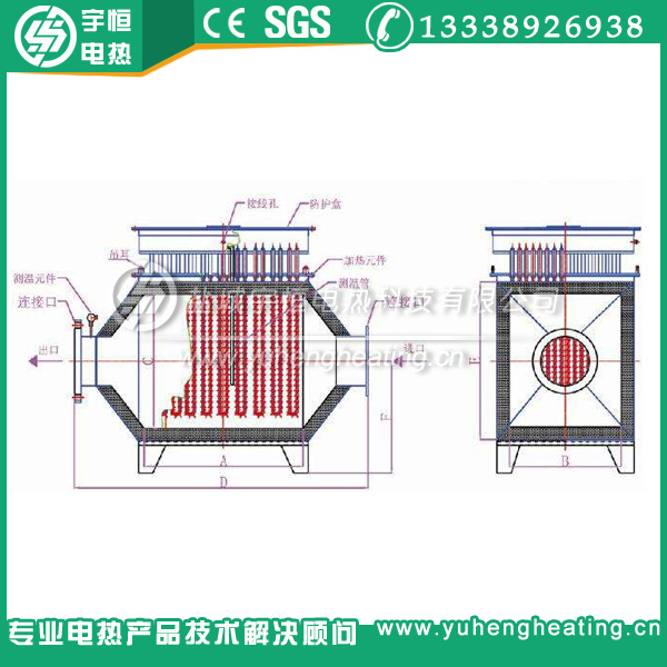 風道加熱器 風道加熱器
