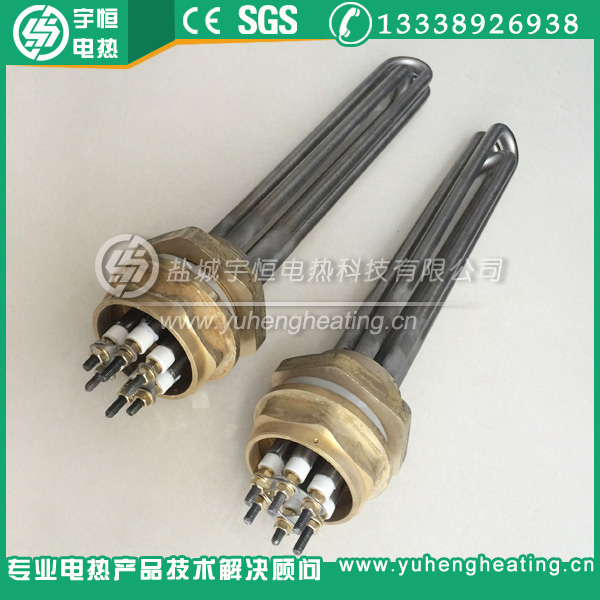 帶1-1/2''銅絲扣電加熱管