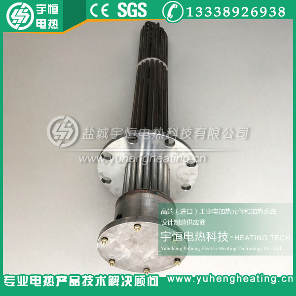 大型導熱油爐用50KW防爆法蘭加熱器