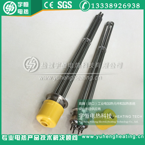 帶DN40快接頭法蘭加熱管