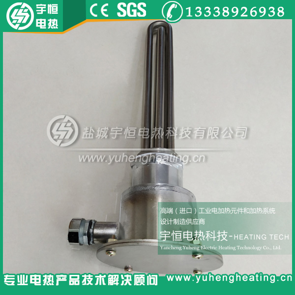 帶防爆罩殼絲扣螺紋電加熱管