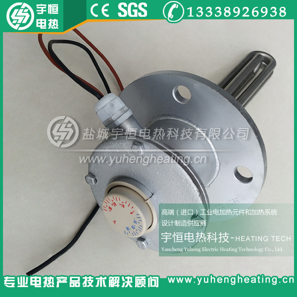 旋鈕溫控法蘭電加熱管