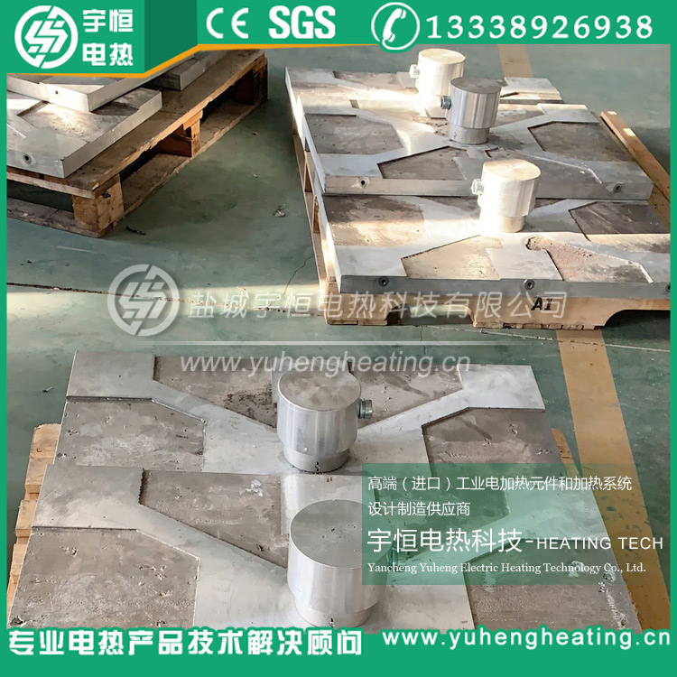 表面銑花紋槽鑄鋁加熱板