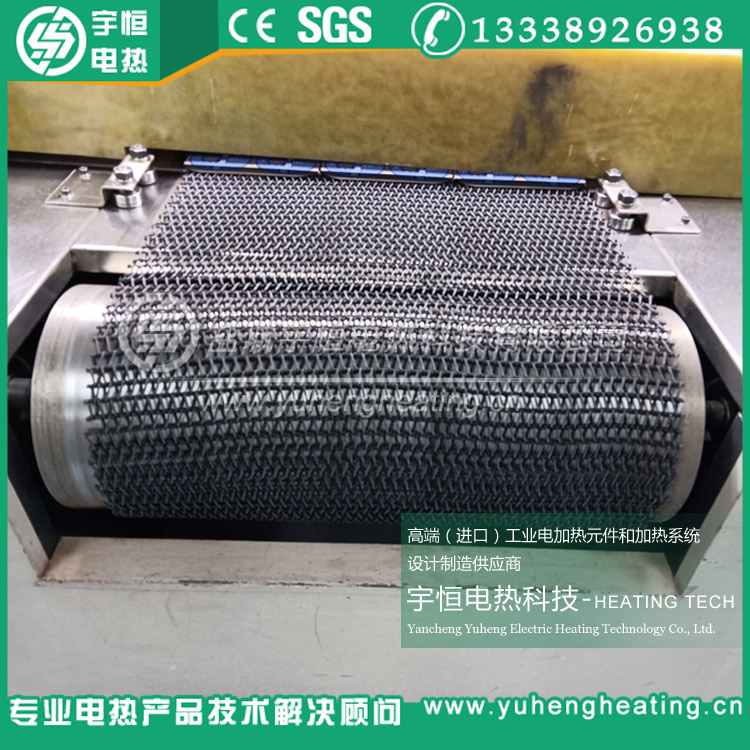 NCM/NCA鋰電材料燒結Inconel601網帶