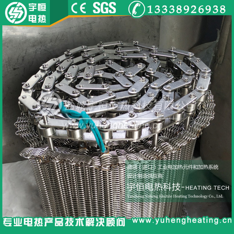 不銹鋼折邊輸送網(wǎng)帶