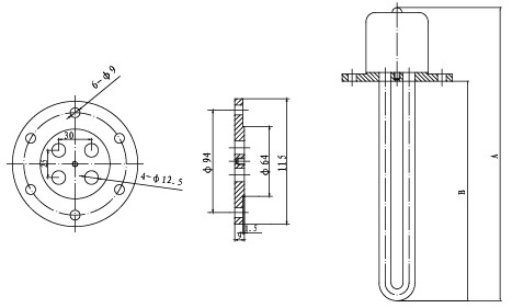 SRY2/SRY4管狀電加熱器