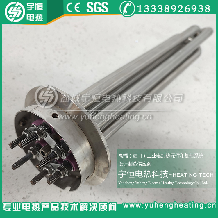 電熱制品供應商不銹鋼卡箍式快裝式電加熱管