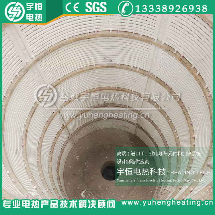 新能源材料工業(yè)井式爐多晶莫來(lái)石陶瓷纖維爐膛