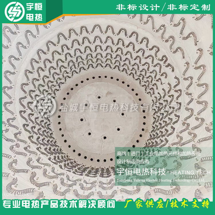 摩根莫來(lái)石陶瓷纖維進(jìn)口電阻絲加熱爐膛